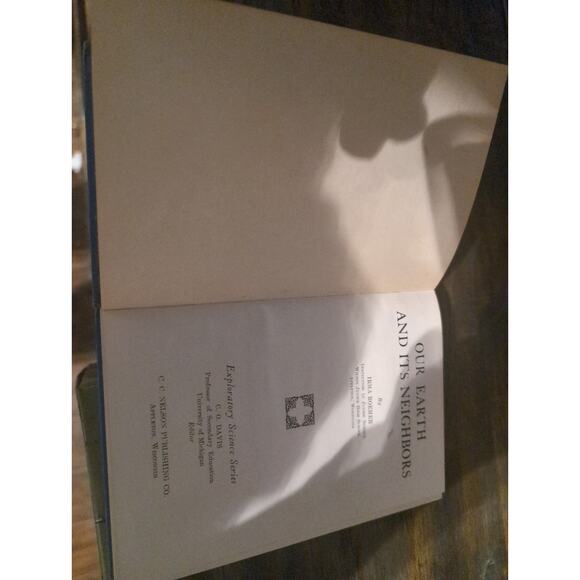 Our Earth and its Neighbors by Irma Roemer, 1934 Exploratory Science Hardcover - Picture 5 of 6